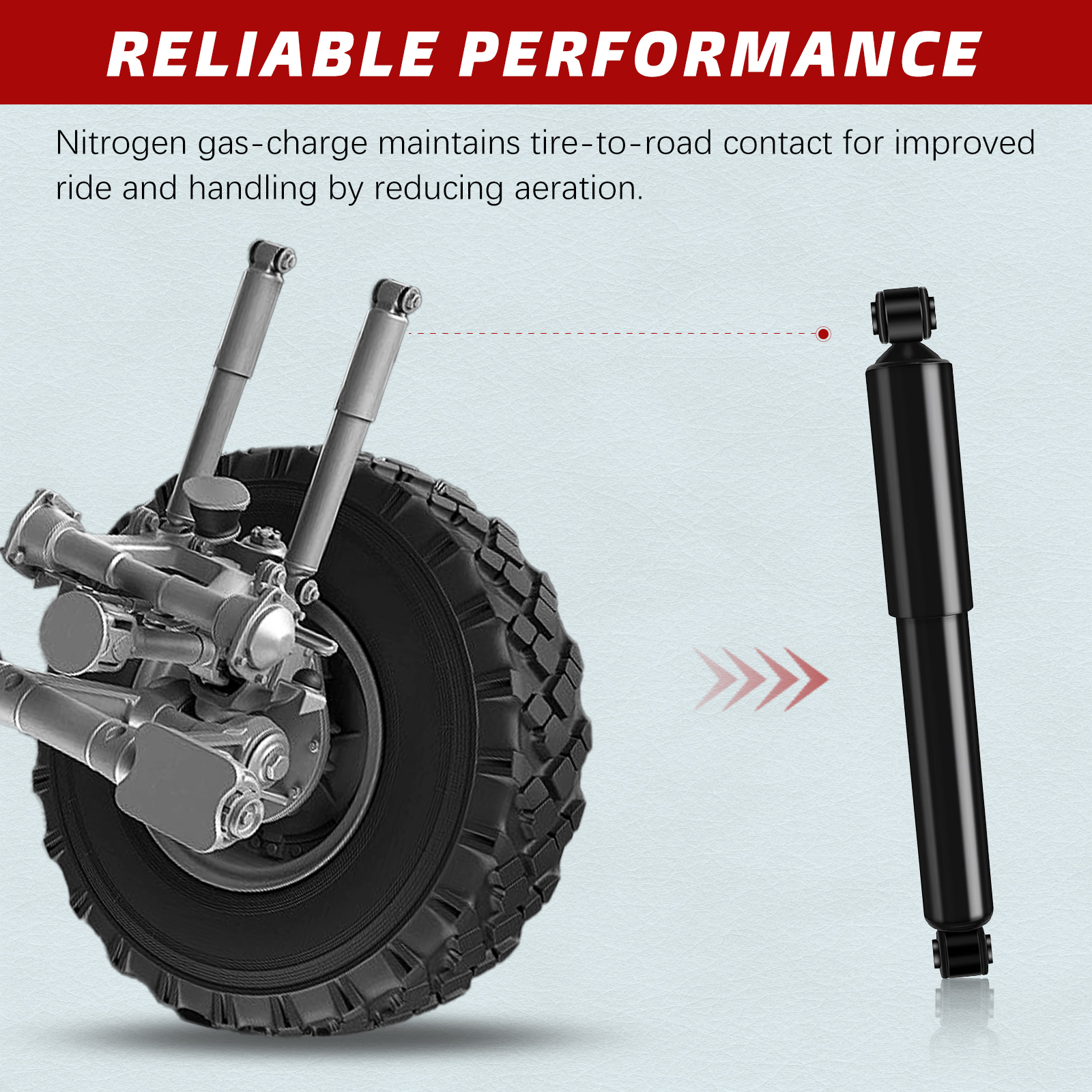 For Chrysler Town Country Dodge Grand Caravan Pair Sachs Rear Shocks